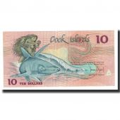 les Cook, 10 Dollars, Undated (1987), KM:4a, NEUF