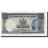 New Zealand, 5 Pounds, Undated 1940-1967, KM:160d, EF(40-45)