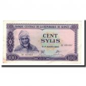 Guinea, 100 Sylis, 1971, KM:19, UNC(60-62)