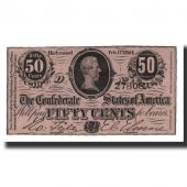 Confederate States of America, 50 Cents, 1864-02-17, UNC(63)