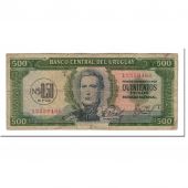 Uruguay, 500 Pesos, 1967, KM:48a, B