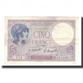 France, 5 Francs, 1923-03-7, KM:72c, TTB, Fayette:3.7