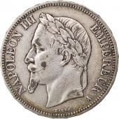 Second Empire, 5 Francs Napolon III tte laure