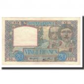 France, 20 Francs, KM:92a, 1939-12-07, AU(55-58), Fayette:12.1
