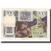 France, 500 Francs, 1946-09-12, KM:129a, TB+, Fayette:34.6