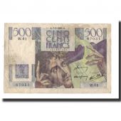 France, 500 Francs, 1946-09-12, KM:129a, TB+, Fayette:34.4