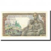 France, 1000 Francs, KM:102, 1943-06-02, UNC(60-62), Fayette:40.26