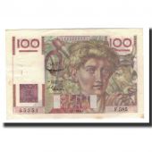 France, 100 Francs, KM:128d, 1954-01-07, AU(55-58), Fayette:28.41