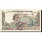 France, 10,000 Francs, 1950-11-16, KM:132c, TB+, Fayette:50.41