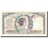 France, 5000 Francs, 1939-01-19, KM:97b, SUP, Fayette:46.2