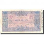 France, 1000 Francs, 1911. 09. 27, KM:67g, TTB+, Fayette:36.25