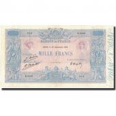 France, 1000 Francs, 19250922, KM:67j, TTB+, Fayette:36.41