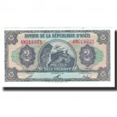 Banknote, Haiti, 2 Gourdes, 1992, KM:260a, UNC(65-70)