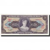 Banknote, Brazil, 5 Centavos on 50 Cruzeiros, 1963, KM:184a, UNC(65-70)