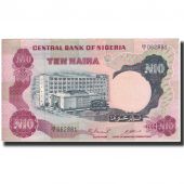 Banknote, Nigeria, 10 Naira, Undated (1973-78), KM:17c, AU(55-58)