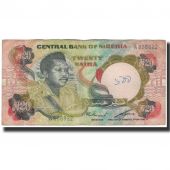 Banknote, Nigeria, 20 Naira, UNDATED 1973-1977, KM:18d, F(12-15)