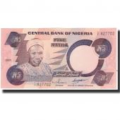 Banknote, Nigeria, 5 Naira, Undated 1984-2001, KM:24g, UNC(65-70)