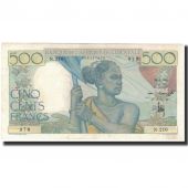 Billet, French West Africa, 500 Francs, 1948-04-16, KM:41, SPL