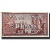 Banknote, FRENCH INDO-CHINA, 10 Cents, 1939, KM:85d, AU(50-53)