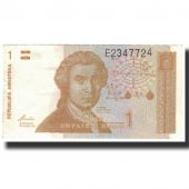 Banknote, Croatia, 1 Dinar, 1991-10-08, KM:16a, AU(55-58)