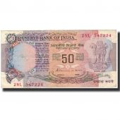Billet, Inde, 50 Rupees, 1978, KM:84f, TTB