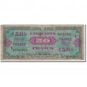 France, 50 Francs, 1944 Flag/France, 1944, TB, Fayette:19.01, KM:117a