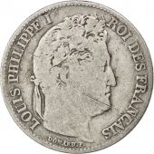 Louis Philippe Ier, 1 Franc tte laure 1845 Rouen, KM 748.2