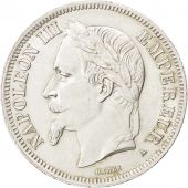 Second Empire, 2 Francs Napolon III tte laure 1868 Paris, KM 807.1
