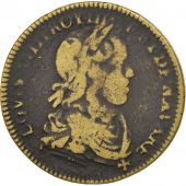 Louis XIV, Les curs fidles, Jeton, Feuardent 12900