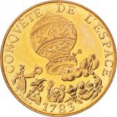 Vme Rpublique, 10 Francs Conqute de l'Espace, 1983, KM 952