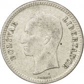 Venezuela, Rpublique, 25 Centimos 1954, KM Y 35