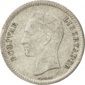 Venezuela, Rpublique, 25 Centimos 1954, KM Y 35