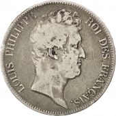 Louis Philippe Ier, 5 Francs tte nue sans le I, 1830 W, KM 737.4