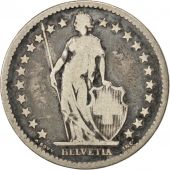 Suisse, Confdration Helvtique, 2 Francs 1874 B, KM 21