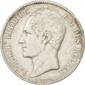 Belgique, Lopold Ier, 5 Francs tte nue 1851, KM 17