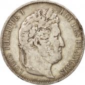 Louis Philippe Ier, 5 Francs tte laure, 1844 W, KM 749.13