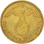 Allemagne, IIIme Reich, 10 Reichspfennig 1938 F, KM 92