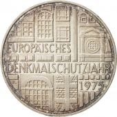 GERMANY - FEDERAL REPUBLIC, 5 Mark, 1975, Stuttgart, Germany, SUP+, Silver, K...