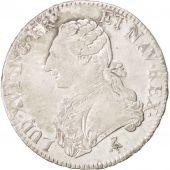 France, Louis XVI, cu aux branches dolivier, Ecu, 1784, Paris, TTB, Silver...