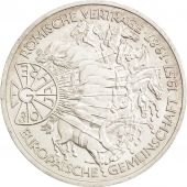 GERMANY - FEDERAL REPUBLIC, 10 Mark, 1987, Karlsruhe, Germany, SUP+, Silver,...