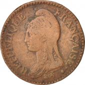 France, Dupr, Decime, 1799, Paris, TB+, Bronze, KM:644.1, Gadoury:187