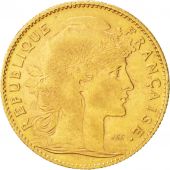 France, Marianne, 10 Francs, 1909, Paris, VF(30-35), Gold, KM:846, Gadoury:1017