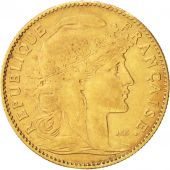 France, Marianne, 10 Francs, 1900, Paris, TB+, Or, KM:846, Gadoury:1017