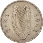 IRELAND REPUBLIC, 1/2 Crown, 1961, TTB, Copper-nickel, KM:16a