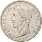 France, Charles X, 5 Francs, 1829, Rouen,VF(30-35),Silver,KM 728.2, Gadoury 644