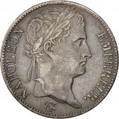 France, Napolon I, 5 Francs, 1813, Paris, TTB+, Argent, KM:694.1, Gadoury:584