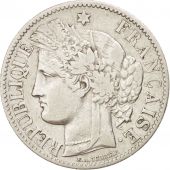 France, Crs, 2 Francs, 1873, Paris, EF(40-45), Silver, KM:817.1, Gadoury 530a