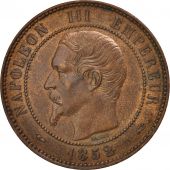 France,Napoleon III,10 Centimes,1852,Paris,TTB+,Bronze,KM 771.1,Gadoury 248