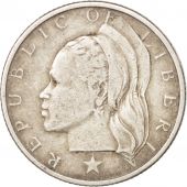 Liberia, 25 Cents, 1960, TB+, Argent, KM:16