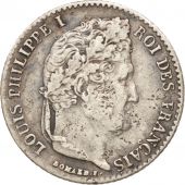 France, Louis-Philippe, 1/4 Franc, 1835, Paris,TB+,Argent,KM:740.1,Gadoury 355